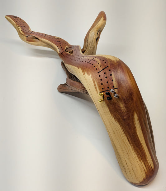 Handcrafted Rocky Mountain Juniper Cribbage Board (JCB-01)