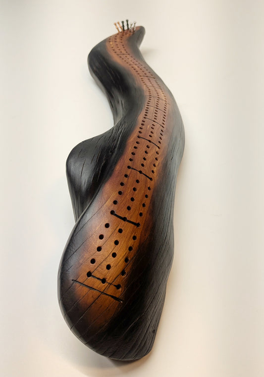 Handcrafted Rocky Mountain Juniper Cribbage Board  (JCB-03)