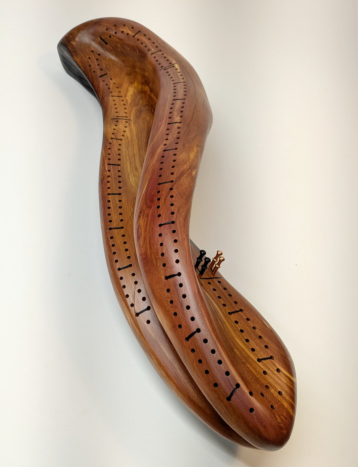 Handcrafted Rocky Mountain Juniper Cribbage Board  (JCB-06)