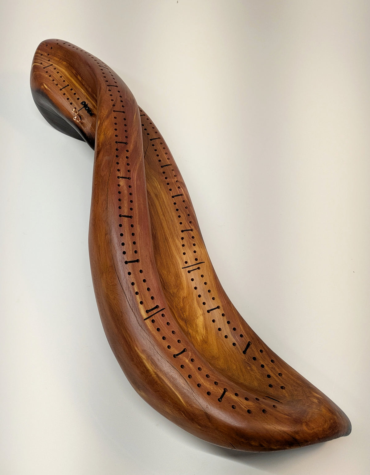 Handcrafted Rocky Mountain Juniper Cribbage Board  (JCB-06)